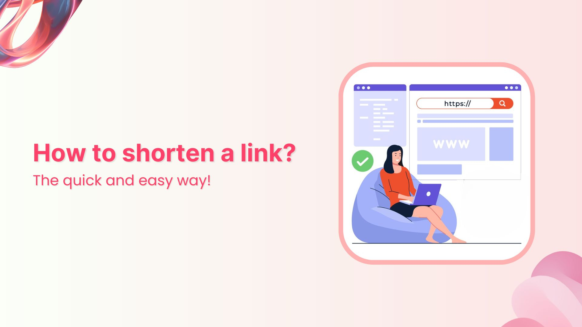 How to shorten link using a URL shortener?