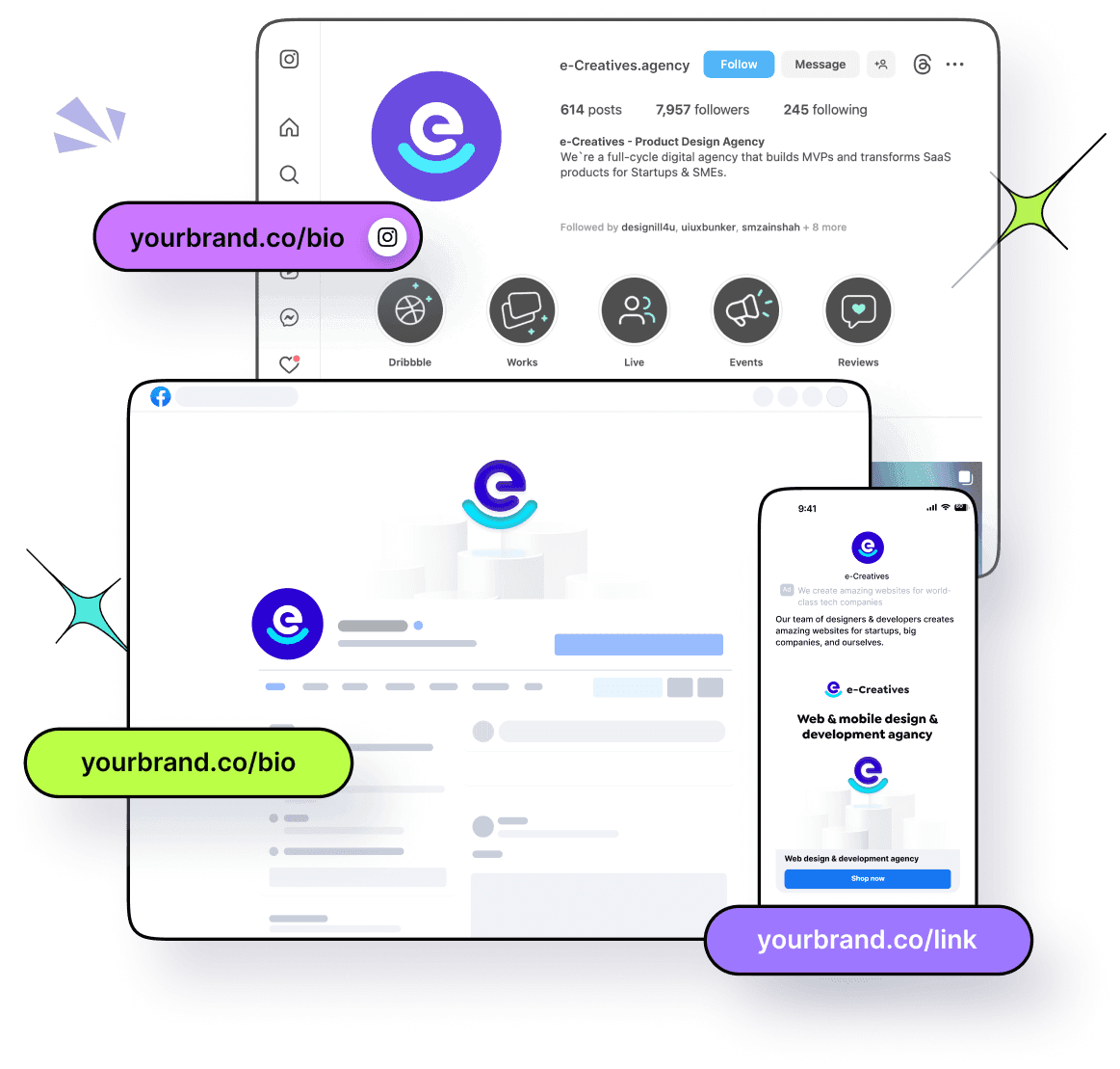 Set up your free .link domain with zero effort