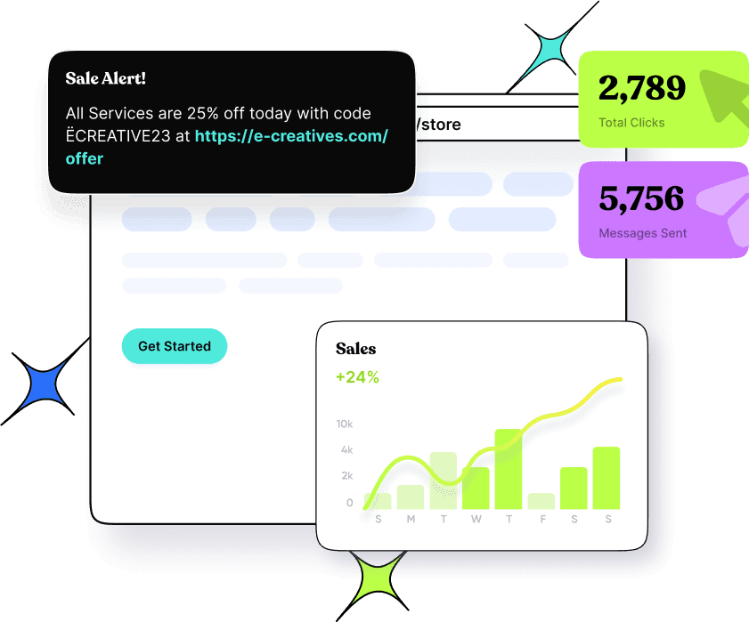 track short sms links