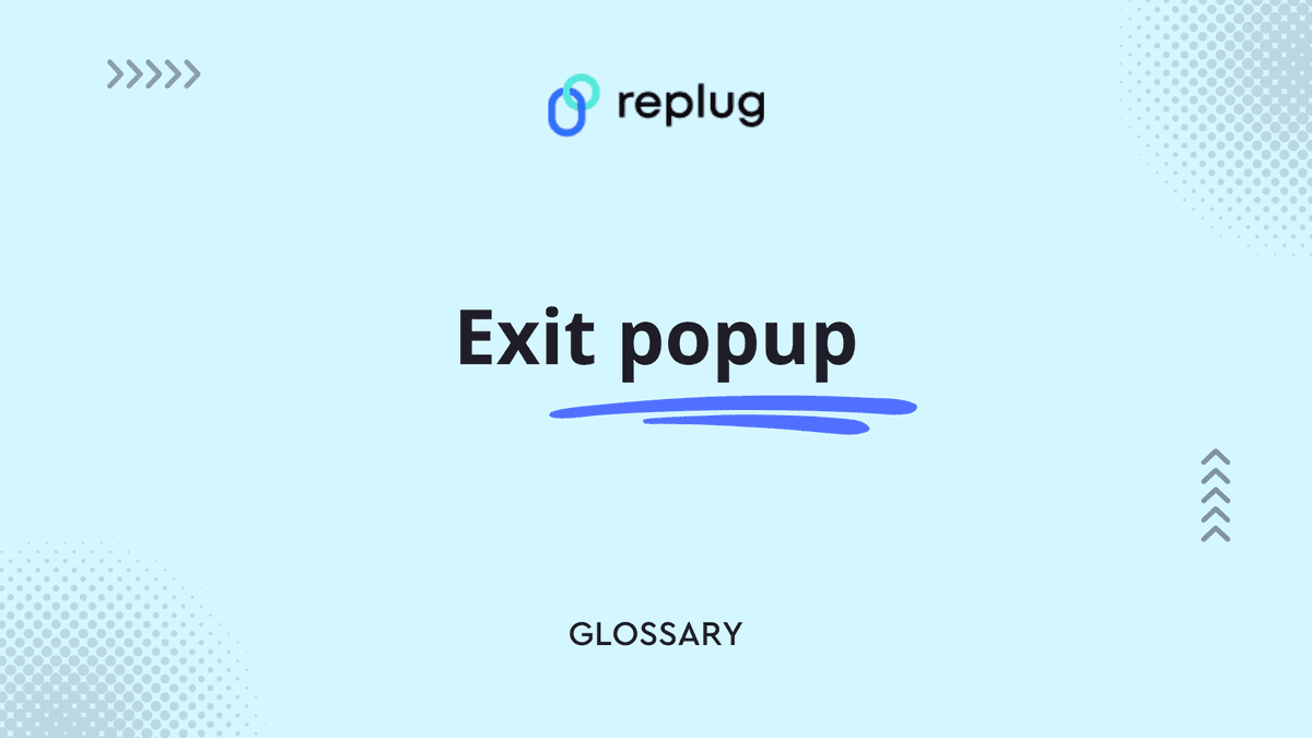 Exit popup