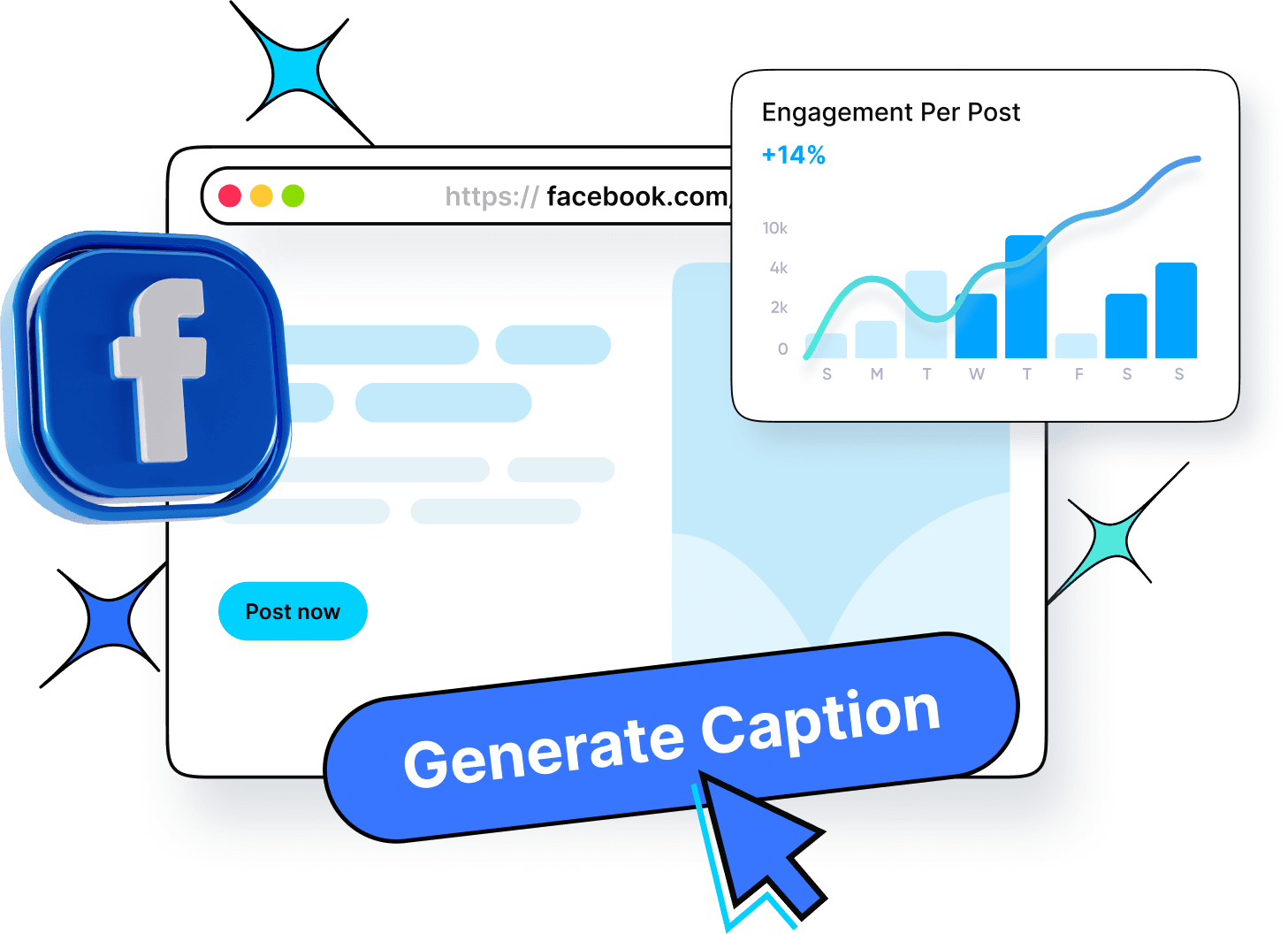 ai Facebook post generator
