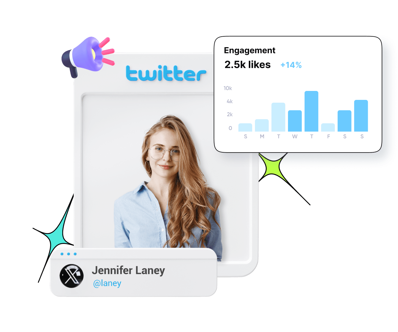 Make following and engaging effortless