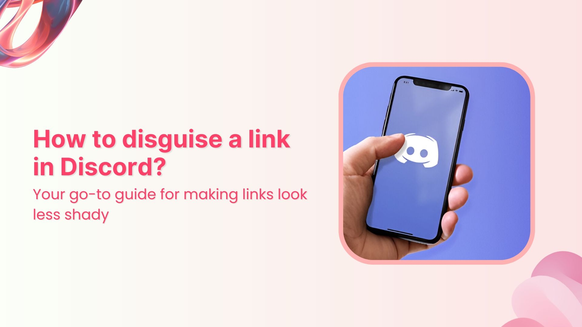 How to disguise a link in Discord: 5 tricks you should know