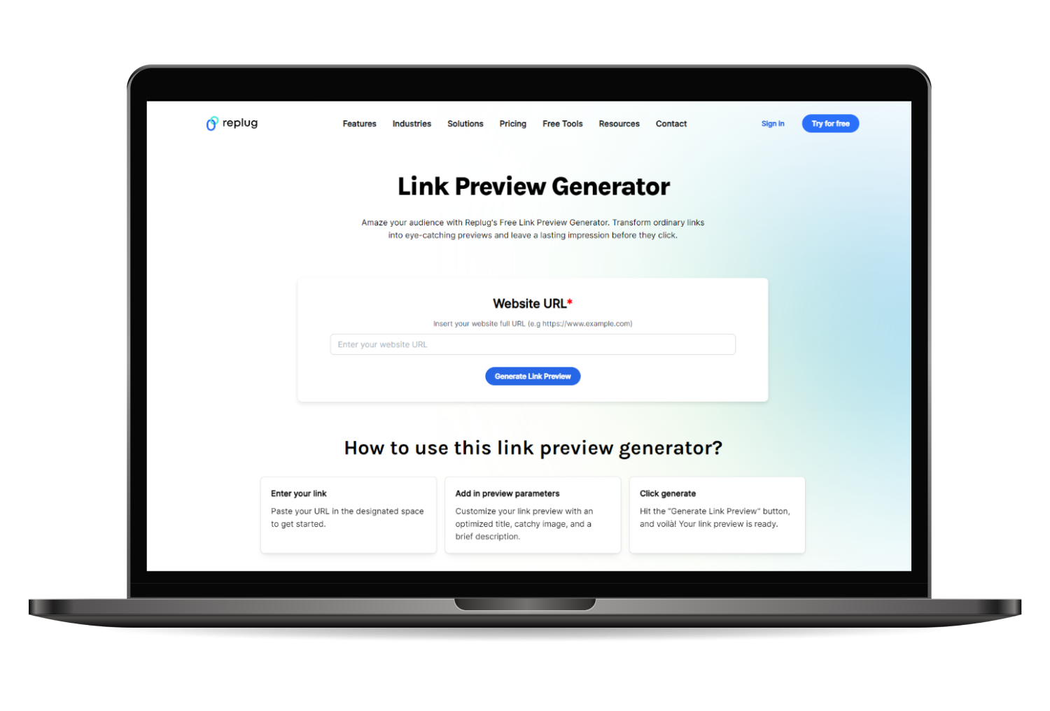 Link Preview Generator