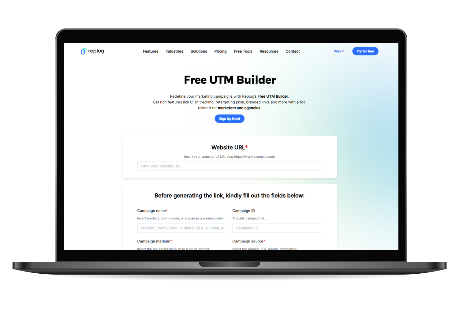 UTM Builder